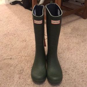 Green Hunter Boots